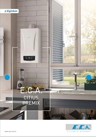 E.C.A. Citius premix 20 kw (17.000 kcal/h) kombi