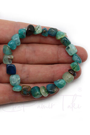 Renklendirilmiş Akik Taş Bileklik