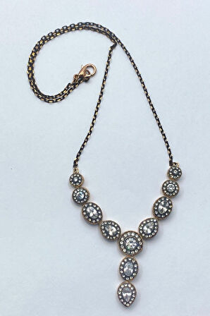 Elmas Montür Gerdanlık Kolye