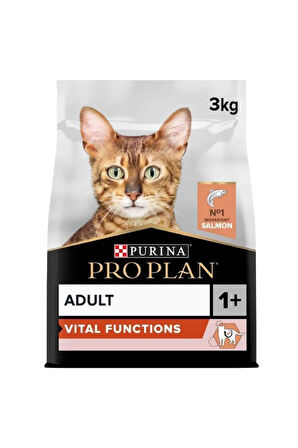 Proplan Adult Somonlu Yetişkin Kedi Maması 3 Kg