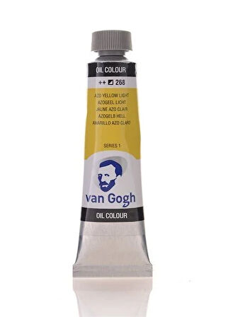 Van Gogh Oil Colour Tube 40 ml Azo Yellow Light 268
