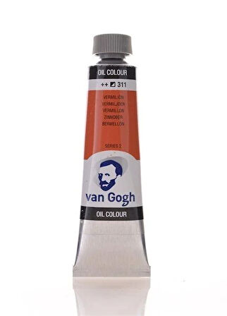 Van Gogh Oil Colour Tube 40 ml Vermilion 311