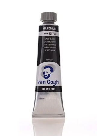Van Gogh Oil Colour Tube 40 ml Lamp Black 702