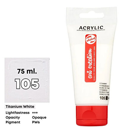 Art Creation Akrilik Boya 75ml Titanium White 105