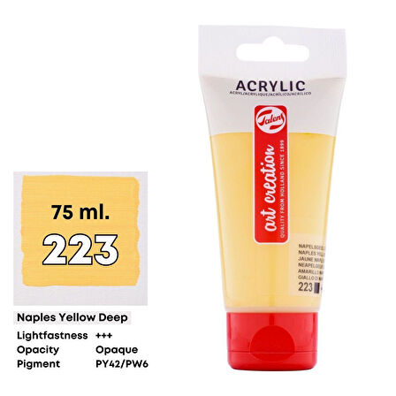Art Creation Akrilik Boya 75ml 223 Naples Yellow Deep