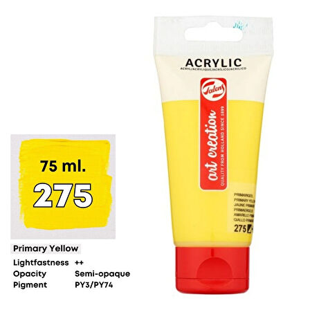 Talens Art Creation Akrilik Boya 75 ml Primary Yellow 275