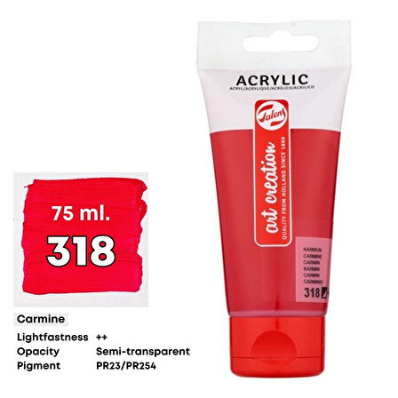 Talens Art Creation Akrilik Boya 75 ml Carmine 318