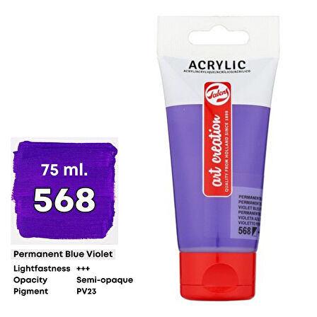 Talens Art Creation Akrilik Boya 75 ml Permanent Blue Violet 568