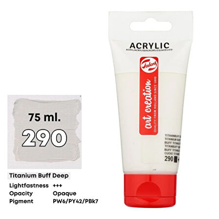 Talens Art Creation Akrilik Boya 75 ml Titanium Buff Deep 290