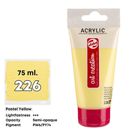 Art Creation Akrilik Boya 75ml 226 Pastel Yellow