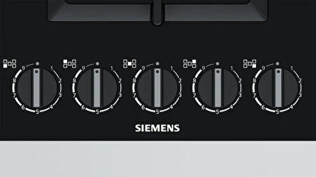 Siemens EP9A6QB90 90 cm Wok Gözlü Siyah Cam Ankastre Ocak