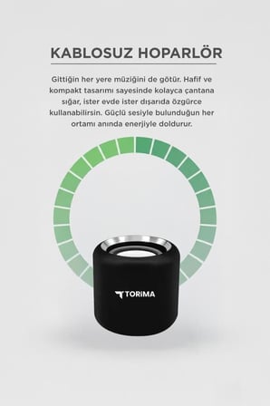 Bağlantılı Set Parti Cihazı Dijital Ses Bluetooth Kablosuz Taşınabilir Hoparlör D12 Siyah