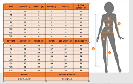 EQURİ Kadın Uzun Kollu Fermuarlı şerit Detay Desenli Alt üst Ikili Viskon Iki Iplik Takım
