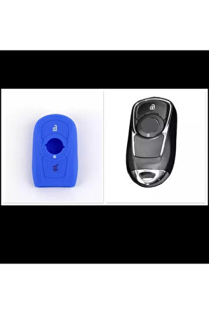 Opel Astra K Ve Insignia Grand Silikon Anahtar Koruma Kılıfı Sustasız Anahtarsız Çalıştırma Modeli