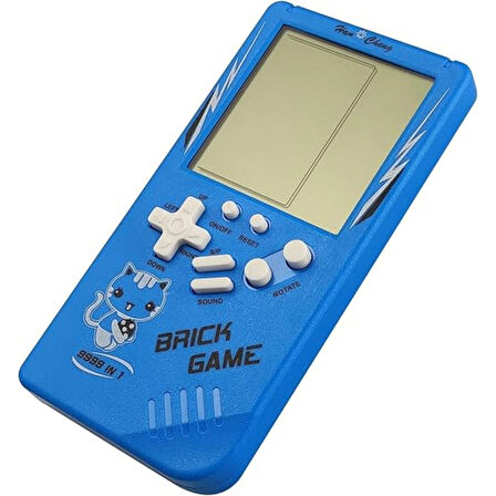 Ozmik Tuğla Oyun Konsolu 23 Bulmaca Oyunu Dahili, 3.5 inç LCD Mini Taşınabilir Atari