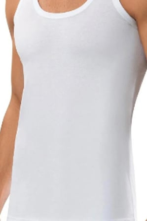Erdem Erkek Beyaz Klasik Atlet-3'lü Paket-(1100)