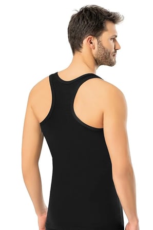 Erdem Erkek Siyah Likralı Sporcu Atlet- 1121