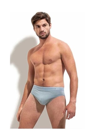 Erdem Erkek Gri Pamuk Elastan Slip Külot- 1340g S