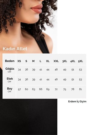 Erdem Kadın Siyah Düğmeli İp Aslılı Atlet- 2005