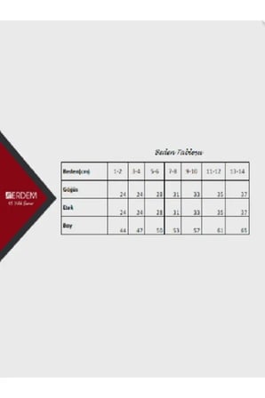 Erdem Kız Çocuk Beyaz İp Askılı Atlet-3 Adet- 4000