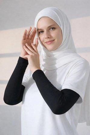 Penye Namaz Kolluğu 3 Çift - Siyah