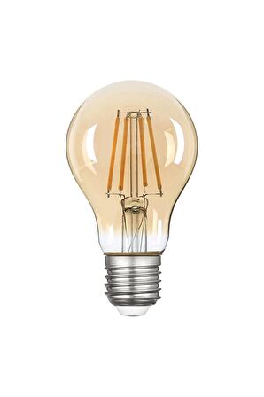 Led Ampul 6w 2500k E27 Sarı Işık ( A60 ) Yüksek Işık Gücü