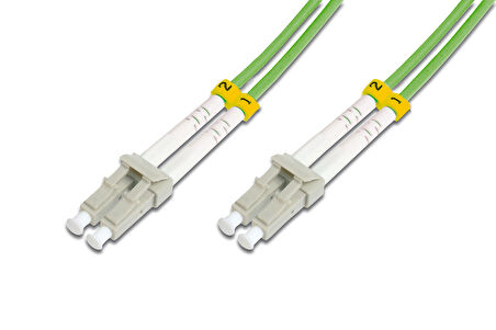 Beek LC-LC Fiber Optik Patch Kablo, Multimode OM 5 50/125 Duplex, 3.0mm, LSZH, 2 metre