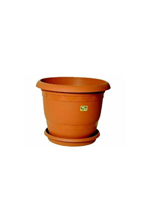 Kaliteli Saksı Yükseklik 16,5 X14 Kaliteli Saksı 5 Adet Saksı + 2,5 Litre 1 Kalite Çiçek Toprağı