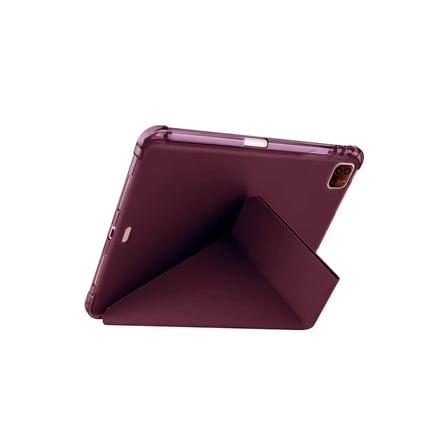 Erdo Ticaret iPad Air 13 (2024) Kılıf Kalemlikli Mars Tablet Kılıfı - Mürdüm ERDOTICA