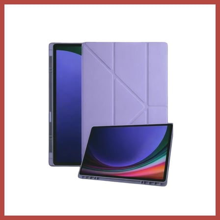 Erdo Ticaret Samsung Galaxy Tab A11 Kalemlikli Mars Tablet Kılıfı - Lila ERDOTICA