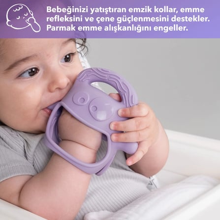 Mochi Diş Kaşıyıcı Somon · Renk: Somon ERDOTICA