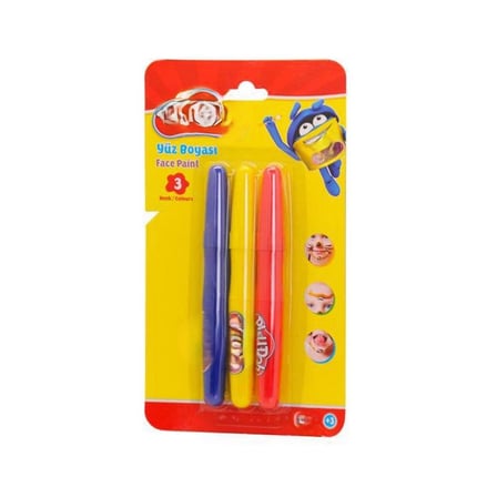 Erdo Ticaret 3 Renk Yüz Boyası ERDOTICA