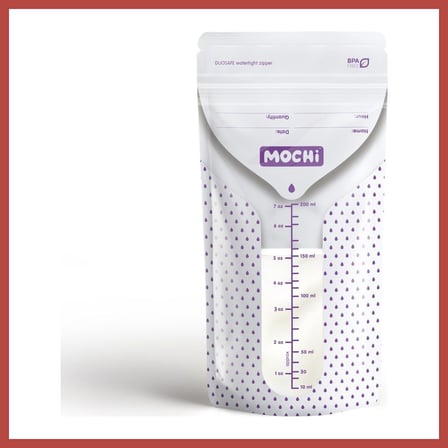 Bezos Mochi Anne Sütü Saklama Poşeti 50 Adet 200ml ERDOTICA