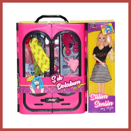 Bezos 02441 Anlily Bebek ve Elbise Dolabı ERDOTICA