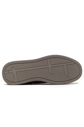 Erkek Nubuk Hakiki Deri Kalın Tabanlı Sneaker