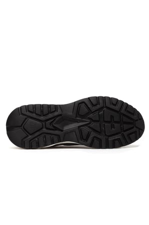 Erkek Hakiki Deri Süet Detaylı Sneaker