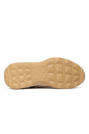 Erkek Bağcıklı Hakiki Deri Süet Detaylı Sneaker
