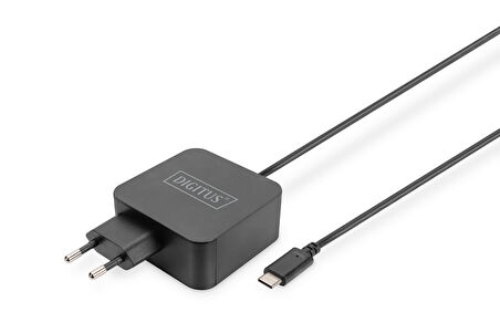 Digitus Dizüstü Bilgisayar Şarj Cihazı USB-C, güç beslemesi 65W PD3.0&lt;br&gt;
Digitus Notebook Charger USB-C, 65W PD3.0