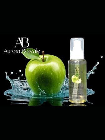 Aurora Boreale Yeşil Elma Aromalı Kayganlaştırıcı Jel 100 ML