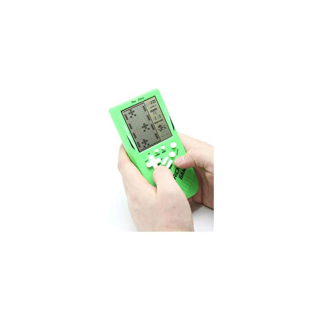 Ozmik Tuğla Oyun Konsolu 23 Bulmaca Oyunu Dahili, 3.5 inç LCD Mini Taşınabilir Atari