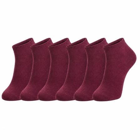 Erkek Pamuklu Patik Çorap 6`lı Paket 39-44 | Dikişsiz Burun, Koku Karşıtı, Nefes Alan Kısa Konç Sneaker Çorabı