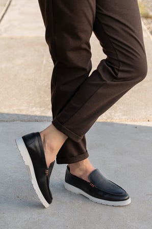 Premium Hakiki Deri Erkek Loafer Ayakkabı