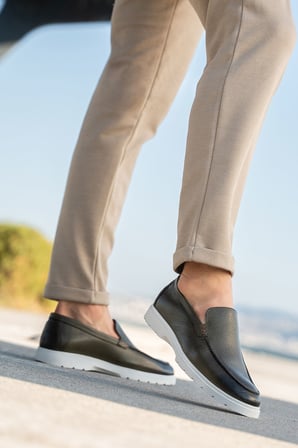 Premium Hakiki Deri Erkek Loafer Ayakkabı
