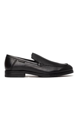 Erkek Hakiki Deri Rubber Taban Klasik Loafer Ayakkabı
