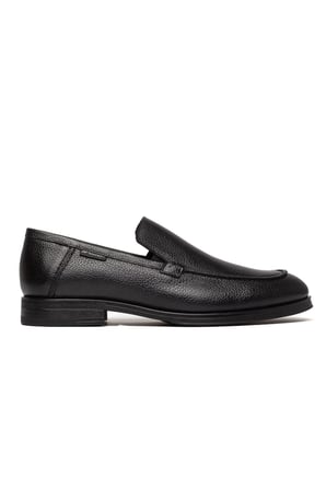 Erkek Hakiki Deri Rubber Taban Klasik Loafer Ayakkabı