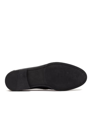 Erkek Hakiki Deri Rubber Taban Klasik Loafer Ayakkabı