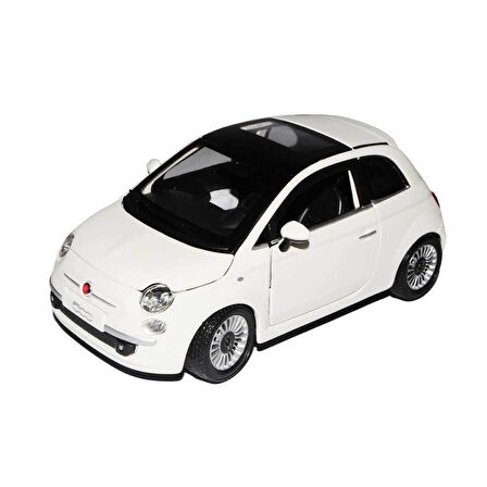 22106 Burago 1:24 Fiat 500 2007 Model Araba