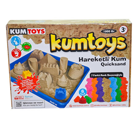 5329 Kumtoys, Hareketli Kum Seti 1000 gr / +3 yaş