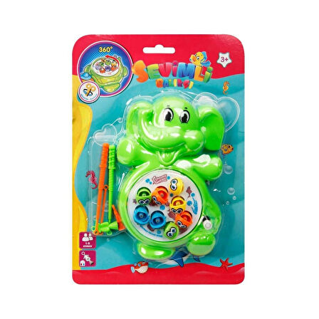 02371 Sevimli Balıkçı Kurmalı Balık Tutma Oyunu -Sunman