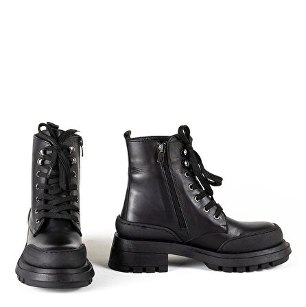 Hakiki Deri Casual Bot / Postal